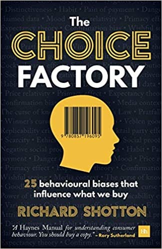The Choice Factory behaviour design book cover